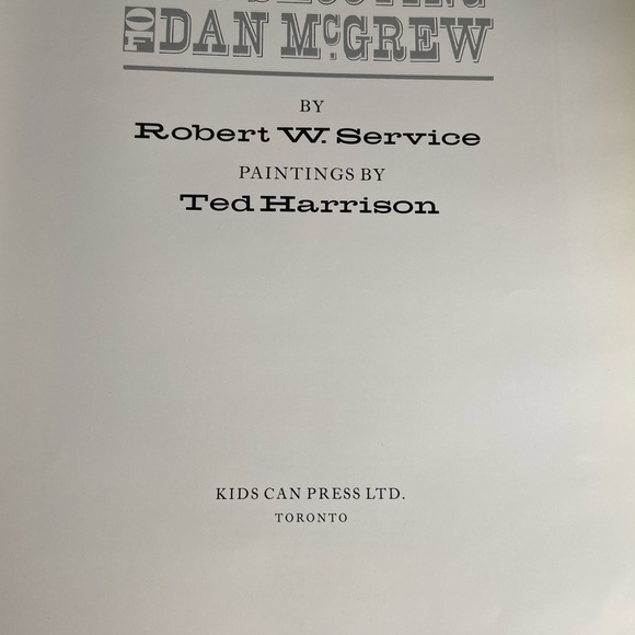 The Shooting of Dan McGrew book by Robert W Service - Picture 5 of 12